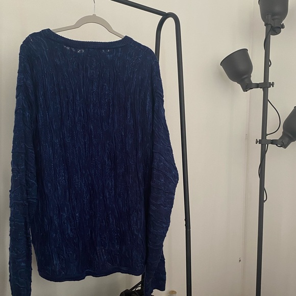 XL Navy Blue Coogi Sweater - Picture 2 of 5